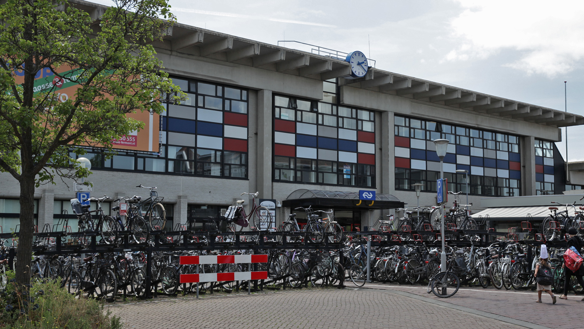 Het station in Goes