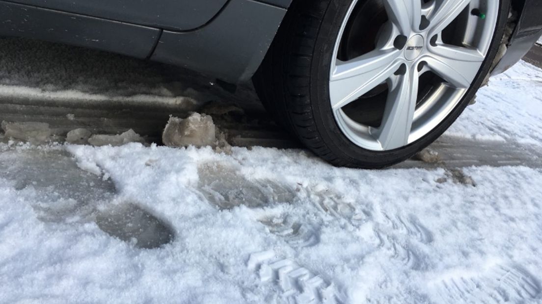 De eerste sneeuw valt in Drenthe (Rechten: archief RTV Drenthe)