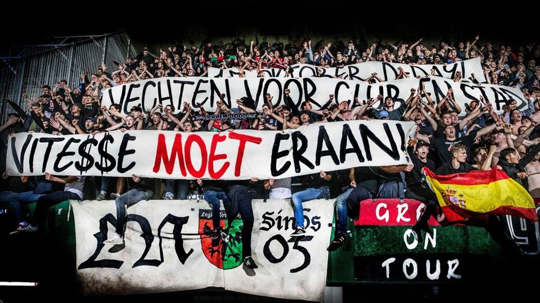 De fans van NEC zien uit naar de derby