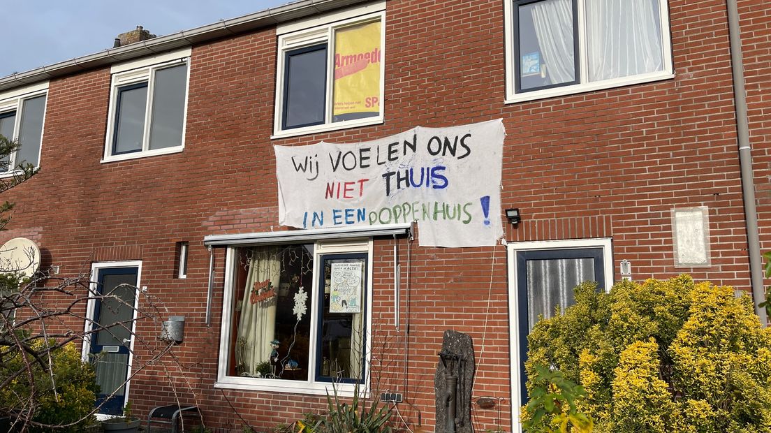 Een voormalige huurder van Woongroep Marenland uit Appingedam voert actie, omdat hij naar een kleinere woning zou moeten