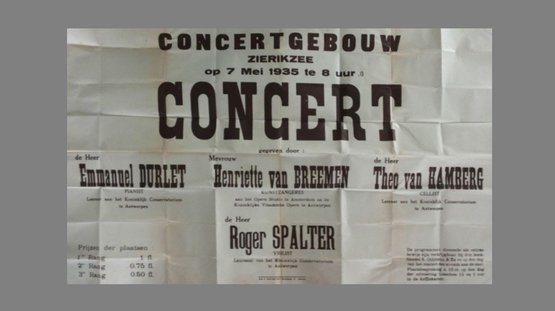 Concert Roger Spalter Zierikzee