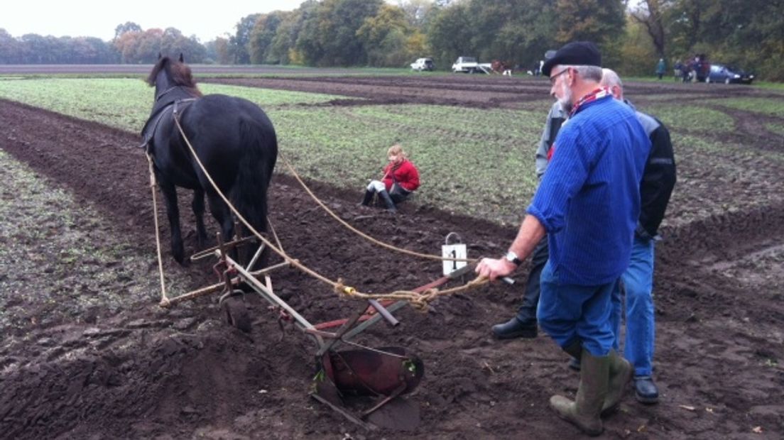 Ploegwedstrijd in Orvelte