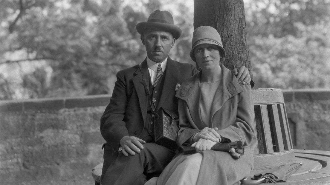 Ben en zijn vrouw Ann in de jaren 30
