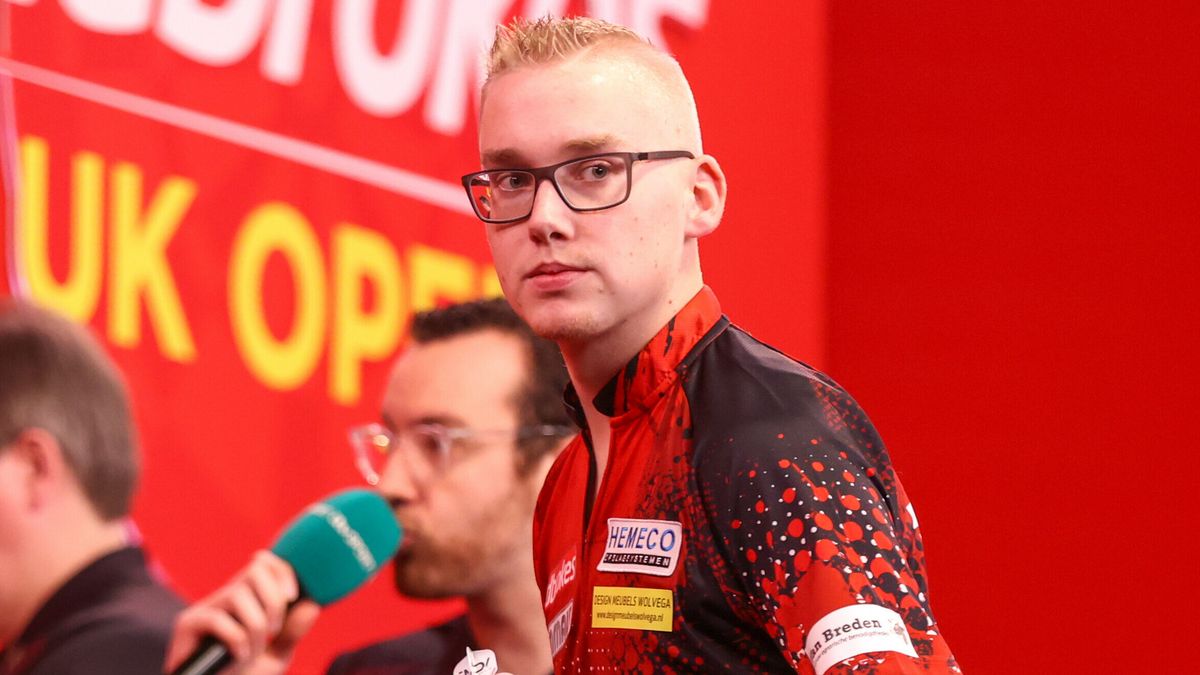Darter Jurjen van der Velde uitgeschakeld op eerste dag European Tour