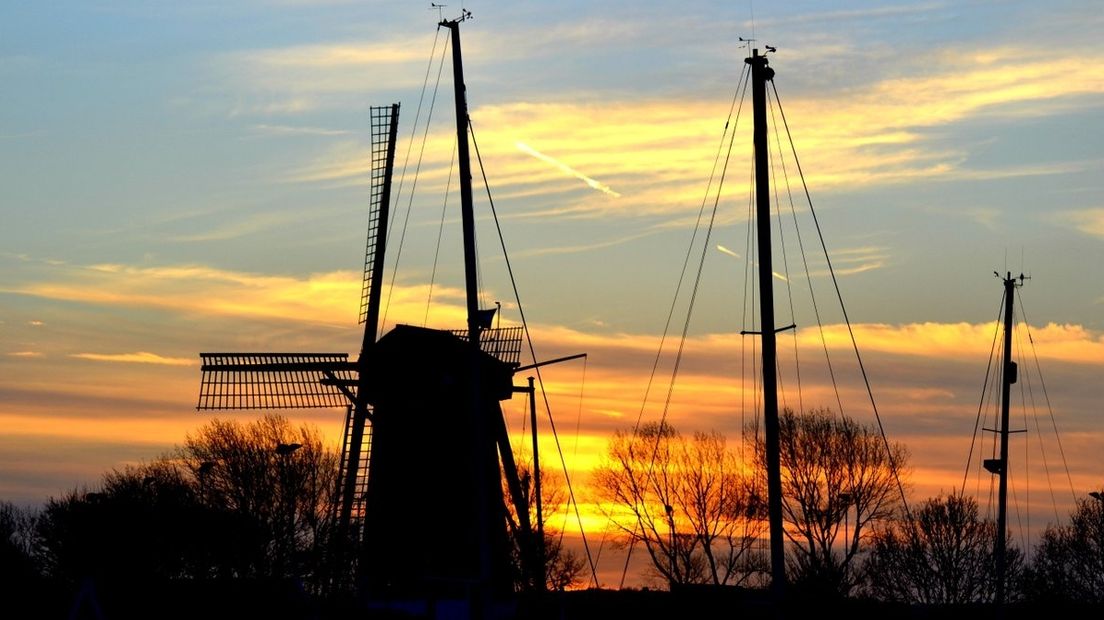 Zonsondergang Brouwershaven