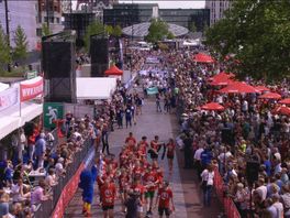 Liveblog: Eerste Roparun-teams finishen op de Coolsingel | Ruim 2,5 miljoen euro opgehaald