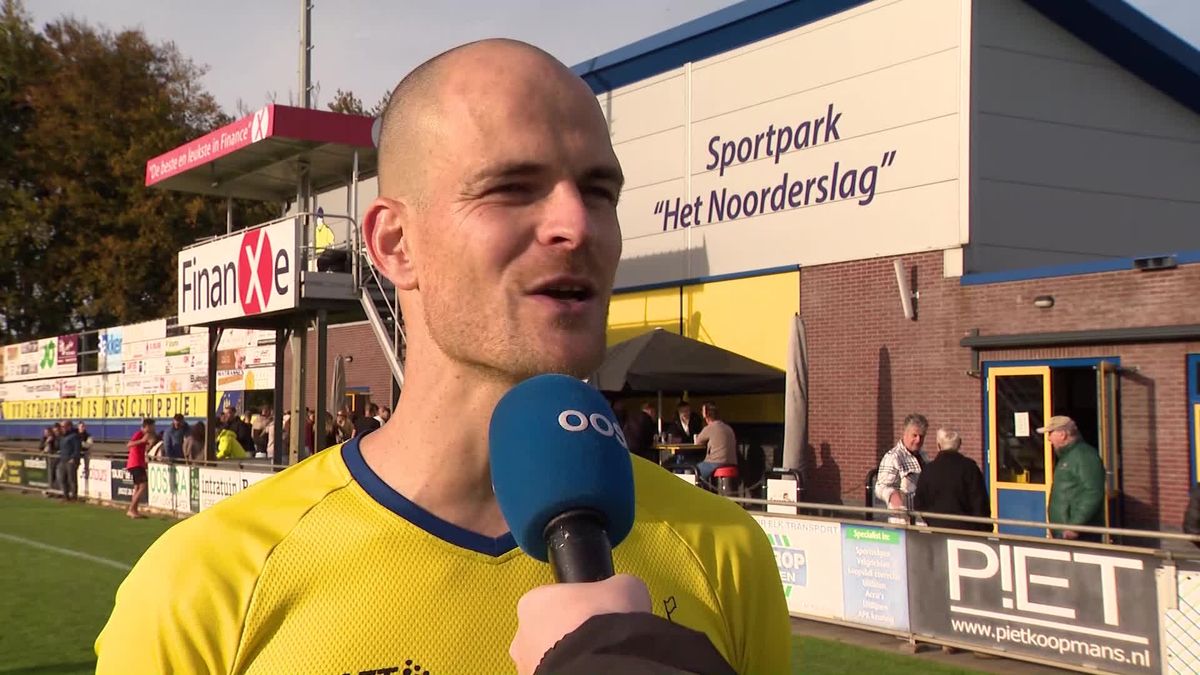 Staphorst-aanvoerder Dirk Muis: "Dit was een mooie middag"