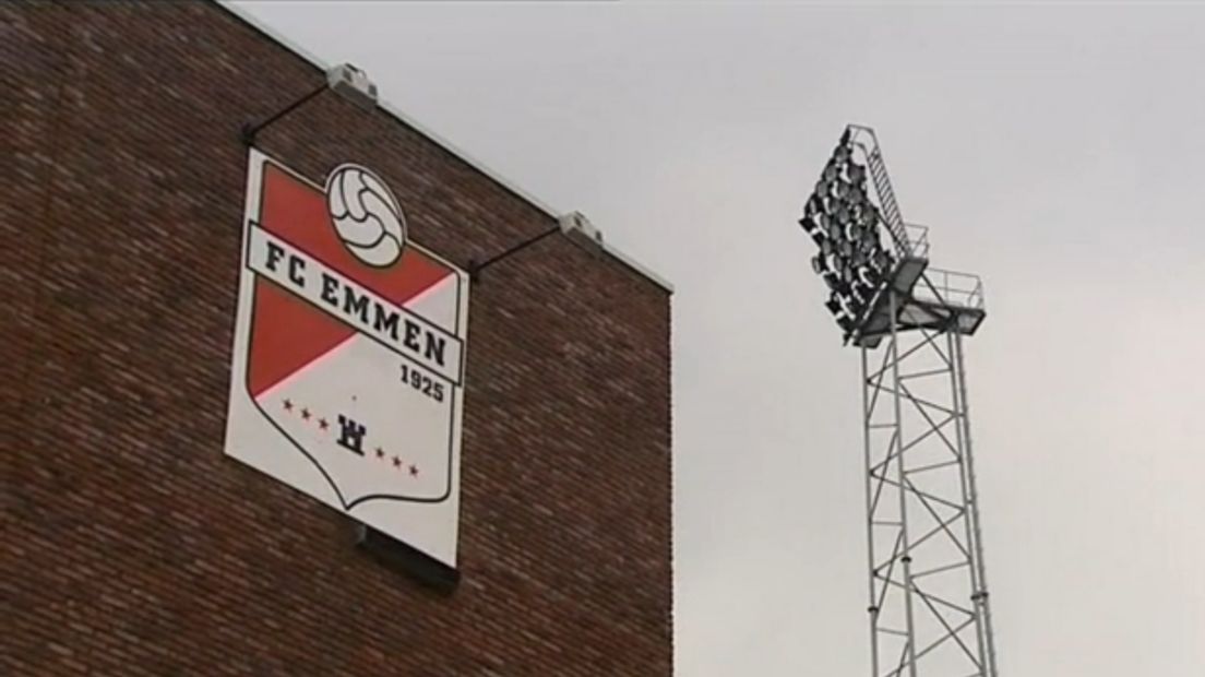 FC Emmen wil voorlopig niets meer te maken hebben met RTV Drenthe (Rechten: archief RTV Drenthe)
