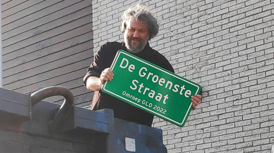Rob Kleijs presenteert De Groenste Straat van Gelderland