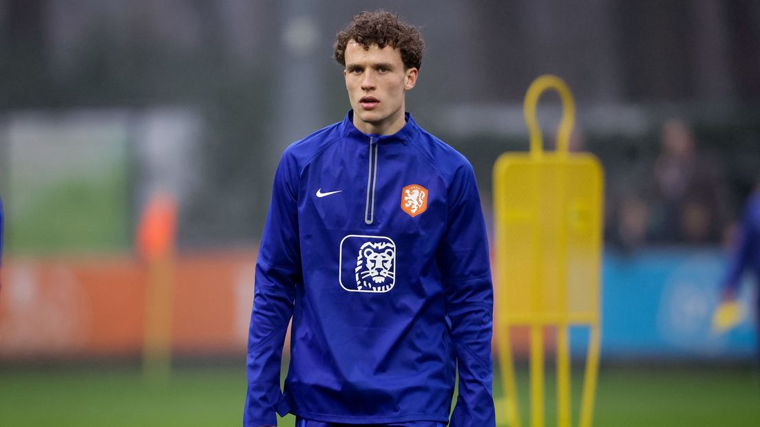 Mats Wieffer mocht zich vandaag voor het eerst melden bij Oranje