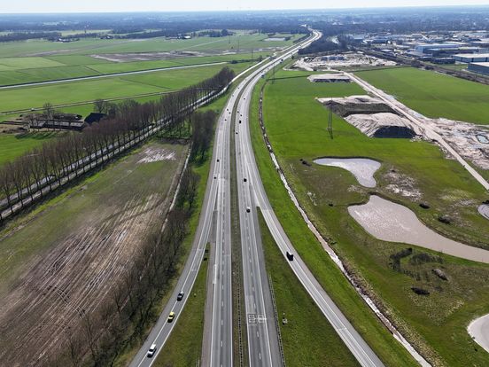 A32 gaat 's nachts anderhalve week dicht wegens onderhoud
