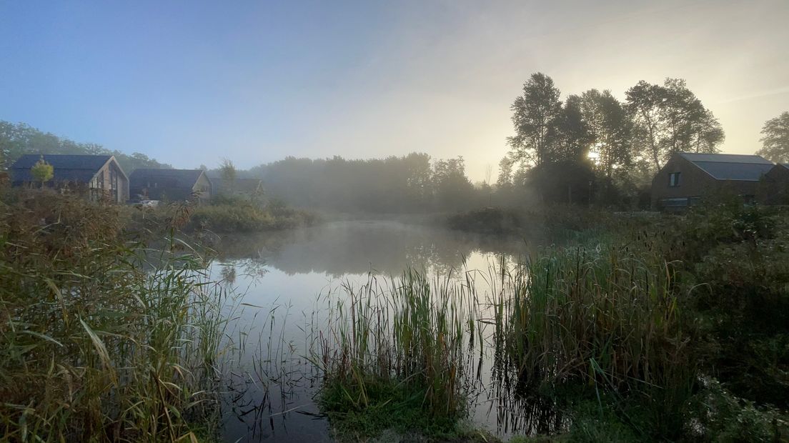 Jan Kuipers uit Assen was er vroeg bij vanochtend