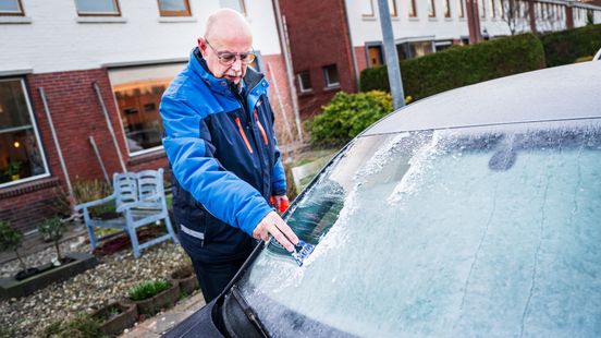 Code geel, KNMI waarschuwt voor gladheid door ijzel