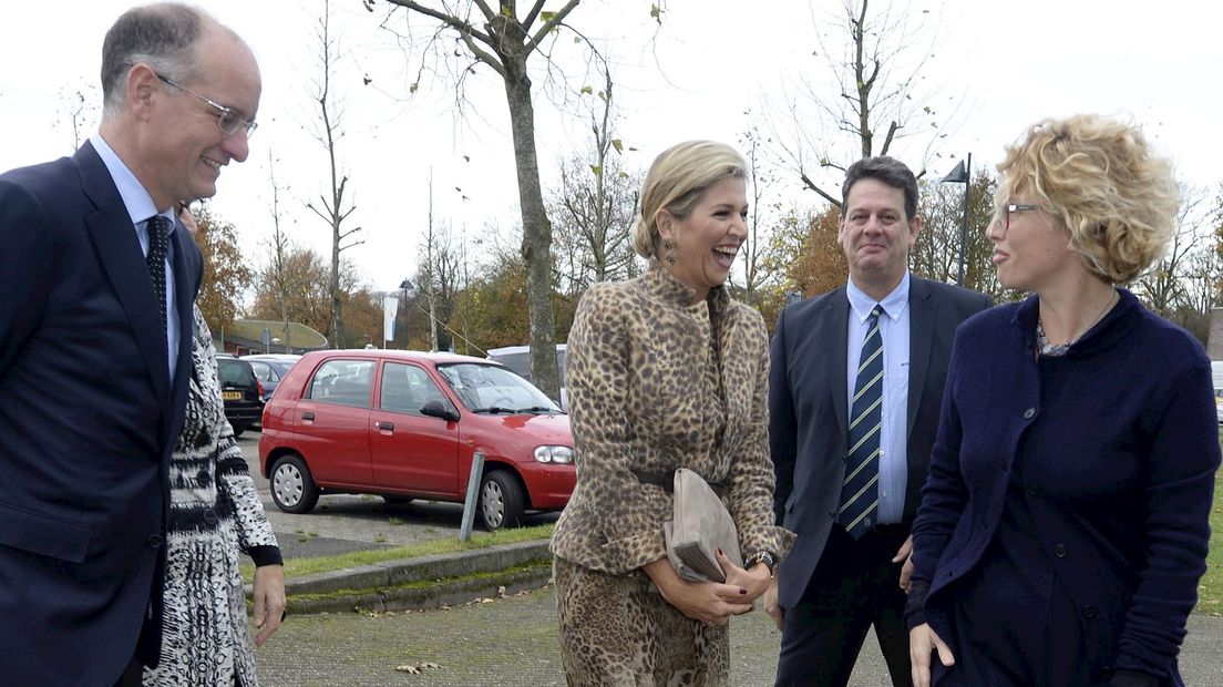 Koningin Máxima bezoekt Het Roessingh in Enschede