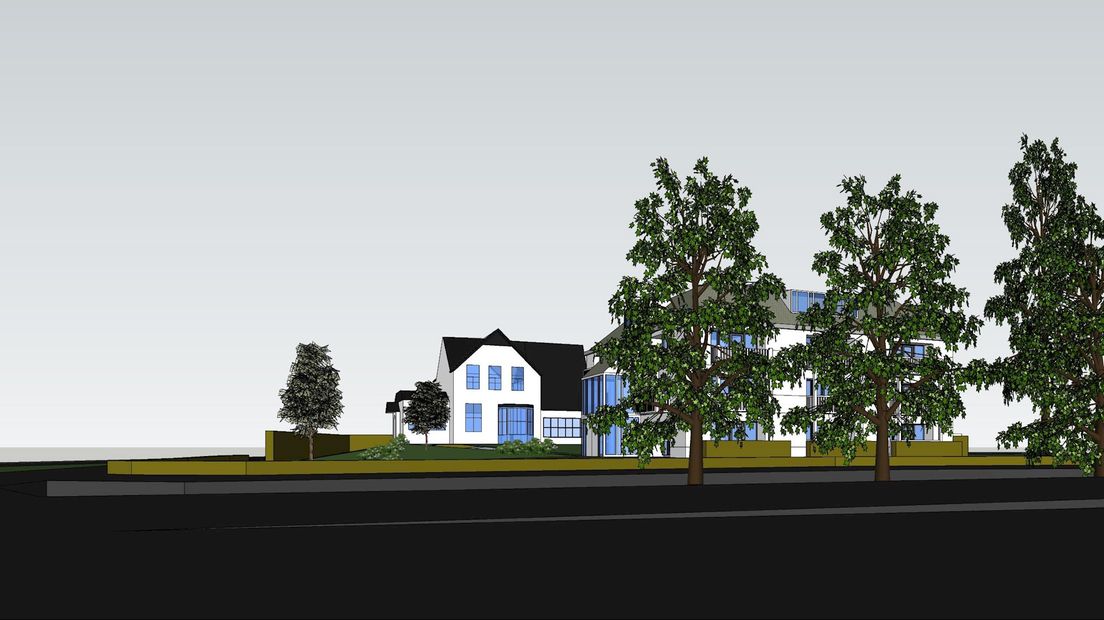 Buurt wordt geinformeerd over aangepaste plannen bouw villa Rozenhof