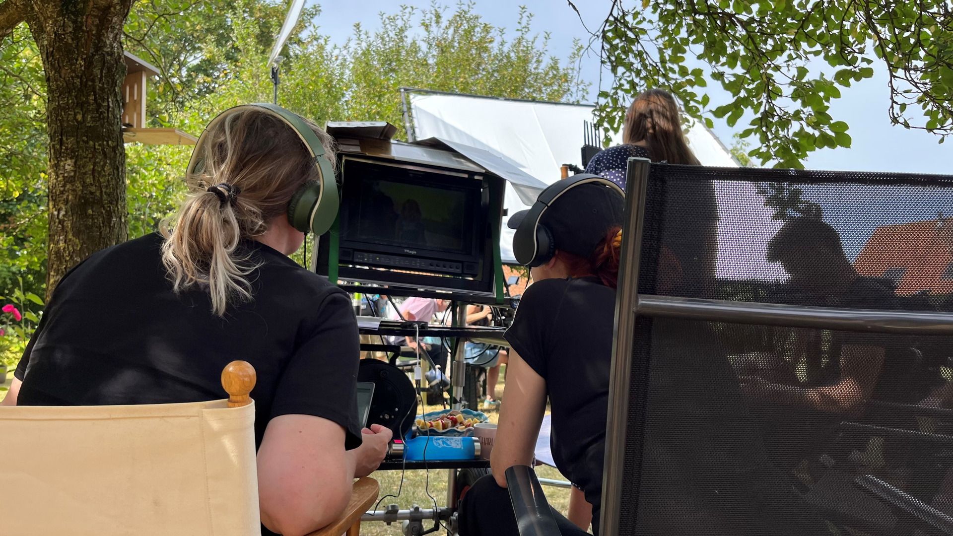 Opnamen foar de film De Swarte Krie fan De Deelen