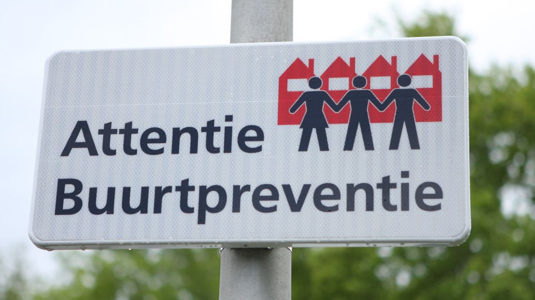 buurtpreventie bord