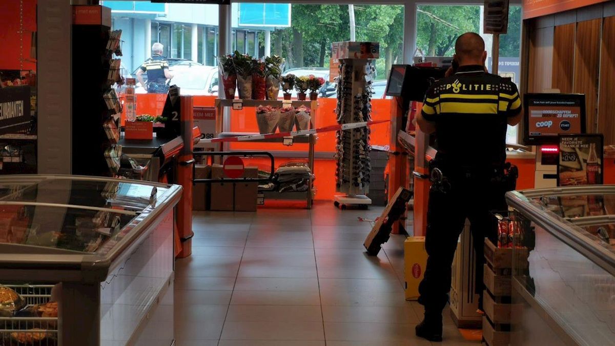 Supermarkt in Hengelo overvallen: verdachte op de vlucht geslagen