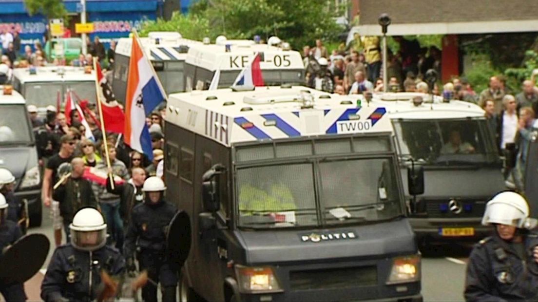 Demonstratie NVU in Enschede