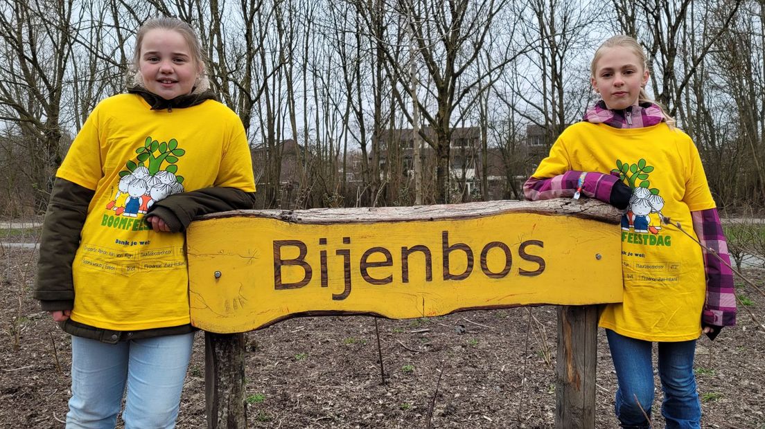 Kinderwethouders Day en Marijse