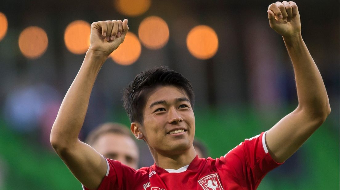 Keito Nakamura scoorde vorig seizoen tegen Fortuna, maar kreeg ook de rode kaart