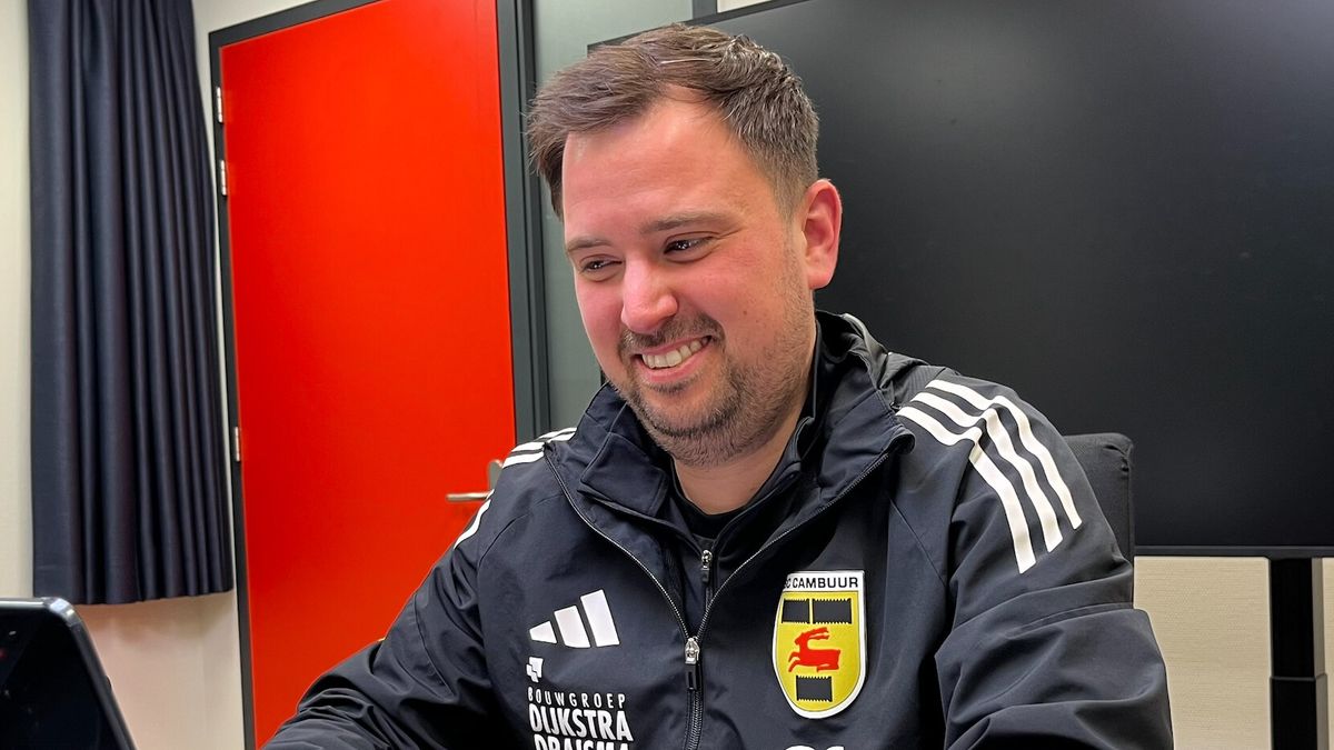 'Greg' is de Hongaarse video-analist van Cambuur: 