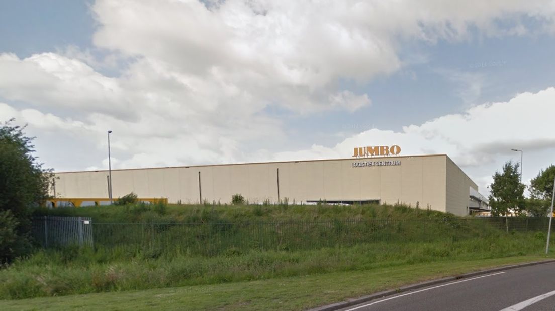 Het distributiecentrum van Jumbo in Beilen (Rechten: Google Streetview)