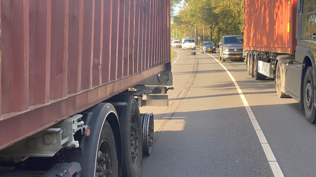 Kilometers verder werd hij tot stoppen gedwongen.