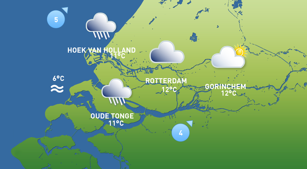 Het weer van vrijdag 27 februari 2026