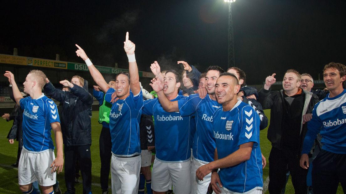 Het Veenendaalse GVVV won in 2011 uit van Excelsior