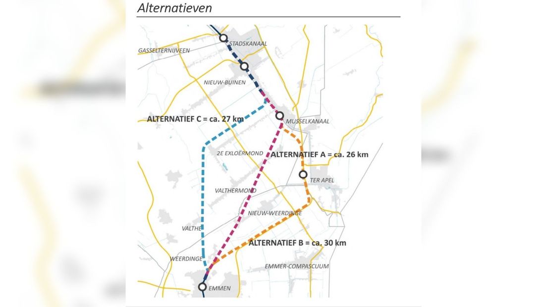 Nedersaksenlijn alternatief