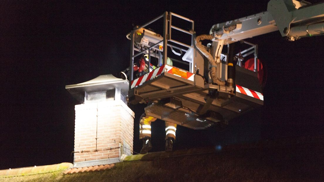 Schoorsteenbrand Zwolle