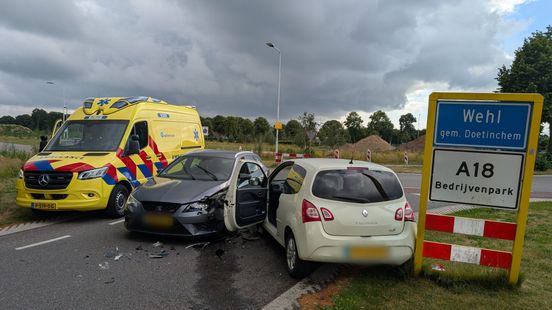Veel schade na harde botsing in Wehl