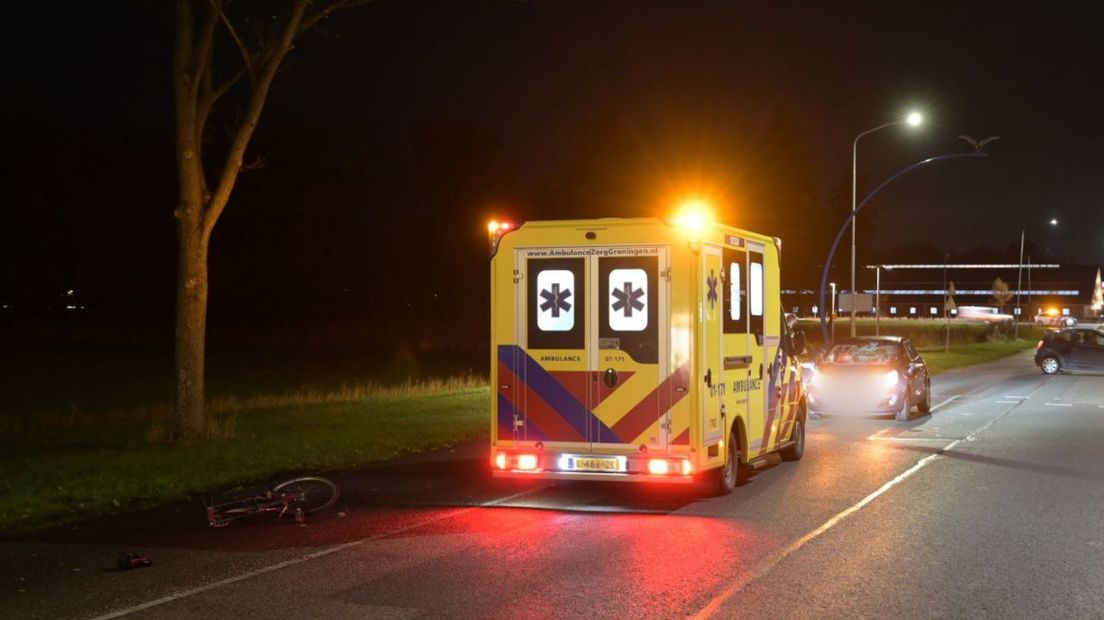 De ambulancedienst is aanwezig