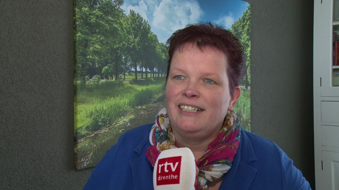 Raadslid Miranda Pathuis van Gemeentebelangen Borger-Odoorn (Rechten: Steven Stegen/RTV Drenthe)