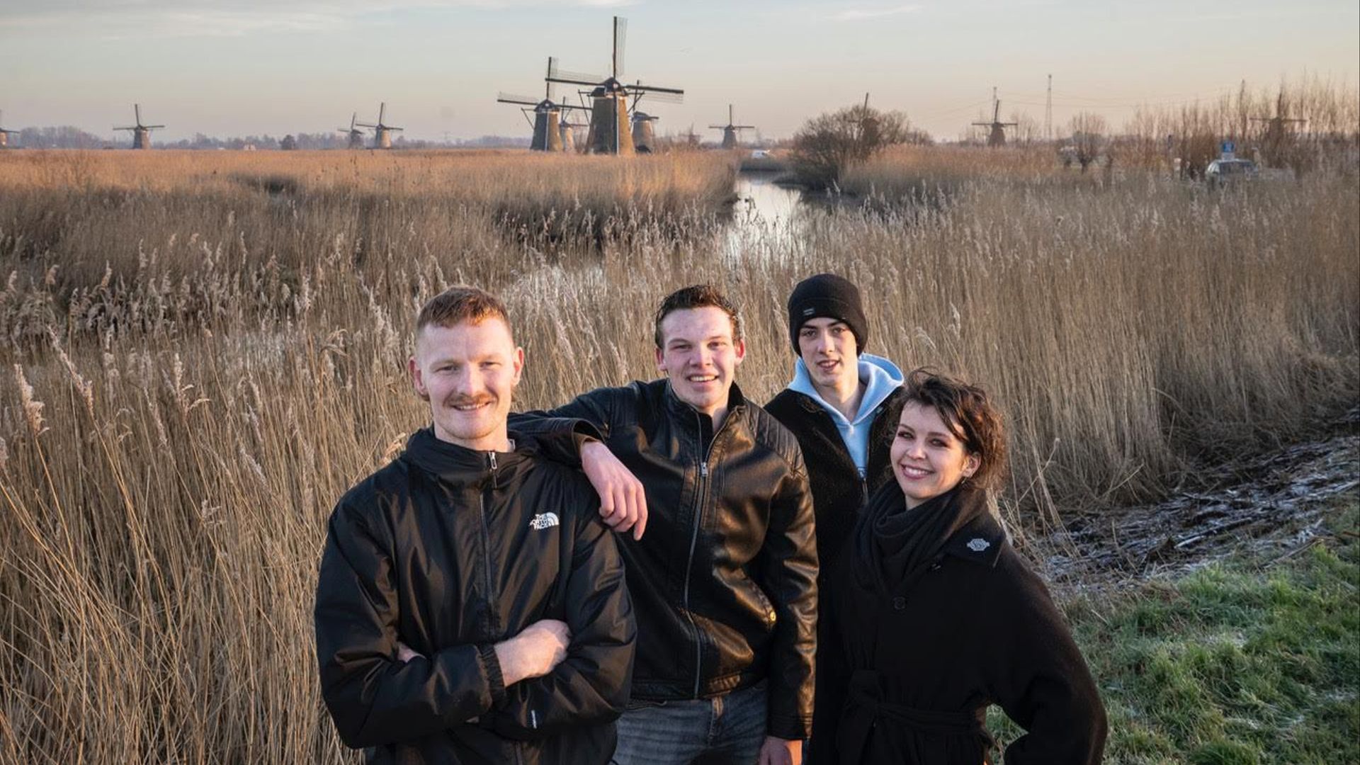 Van links naar rechts: Rik Klapwijk, Jaco de Vries, Martin Hoek, Marisa Mol