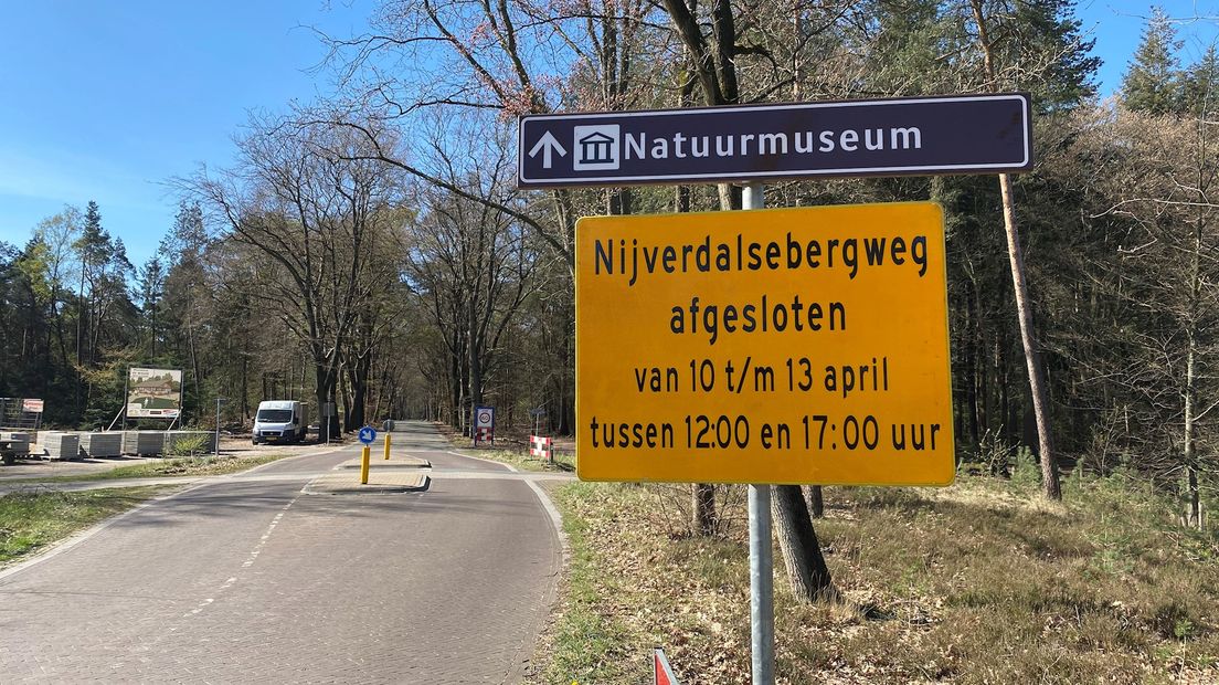 Nijverdalse bergweg afgesloten