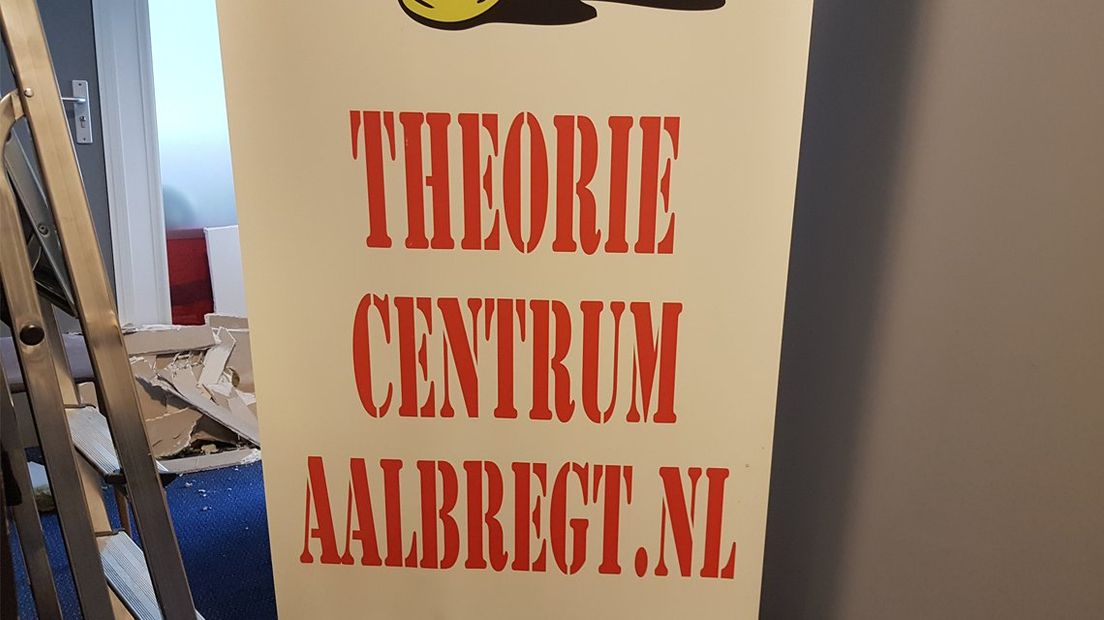 Het secretariaat van Verkeersschool Aalbregt