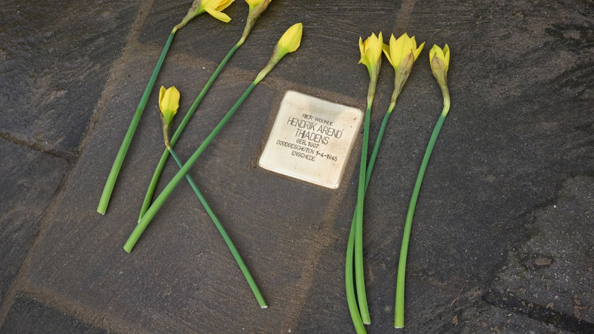 Waarom moest verzetsheld Thiadens dood op de dag van de bevrijding van Enschede?