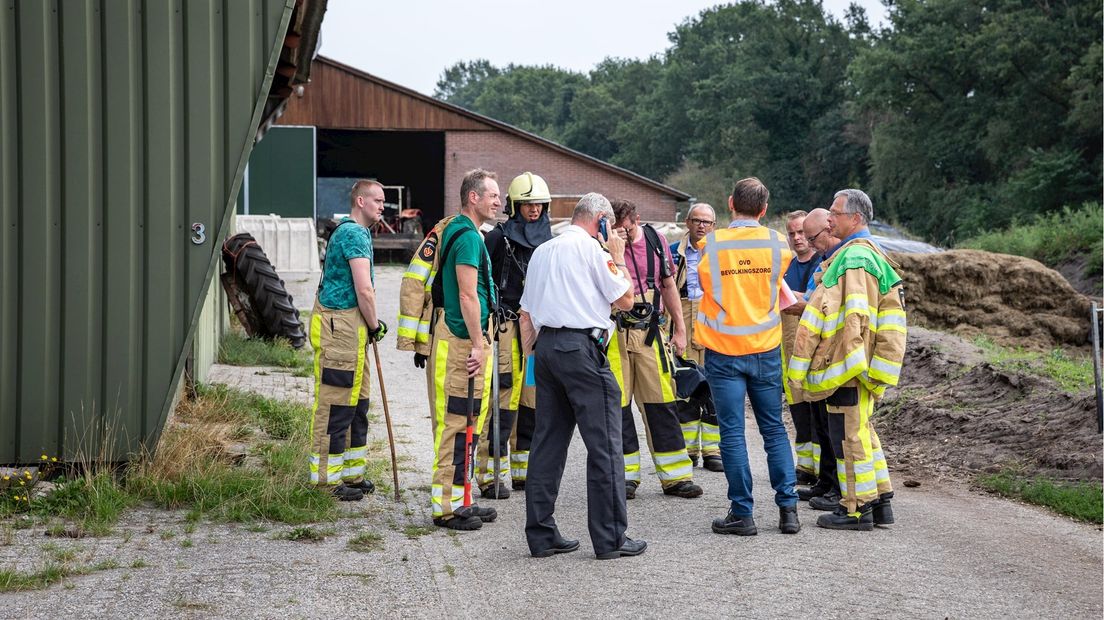 Brandweer in Giethmen