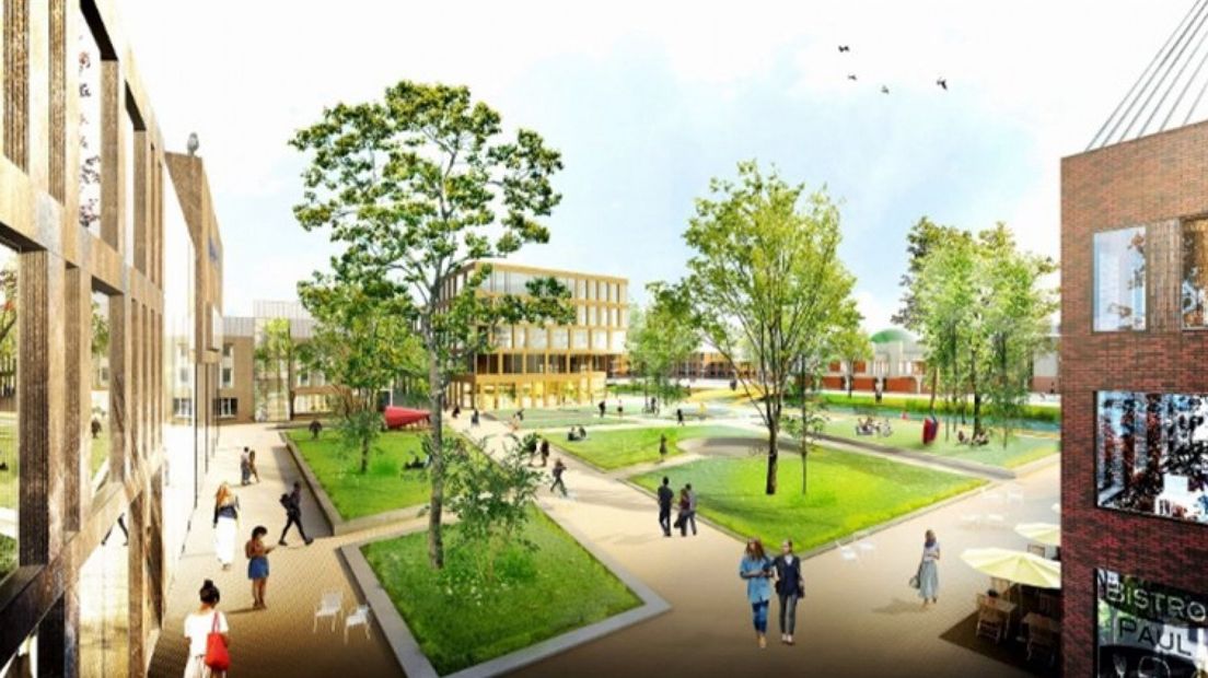 Zo moet de campus eruit komen te zien