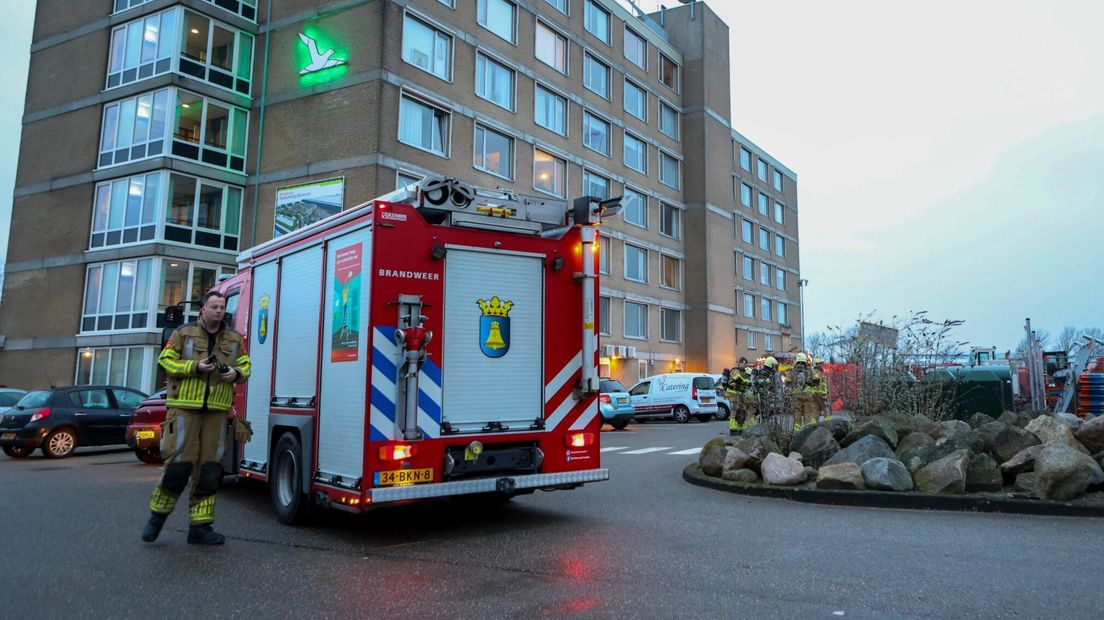 De brand was in de keuken van het verzorgingstehuis in Harlingen