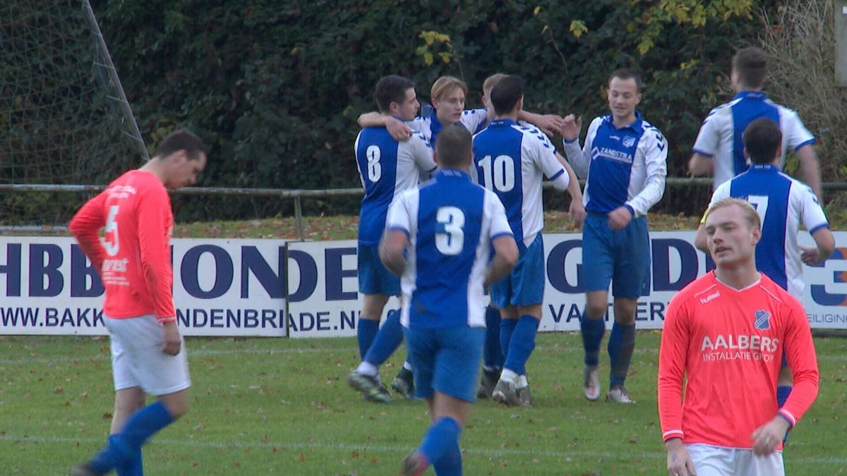 Spektakel in slotfase levert remise op voor Valthermond en Peize