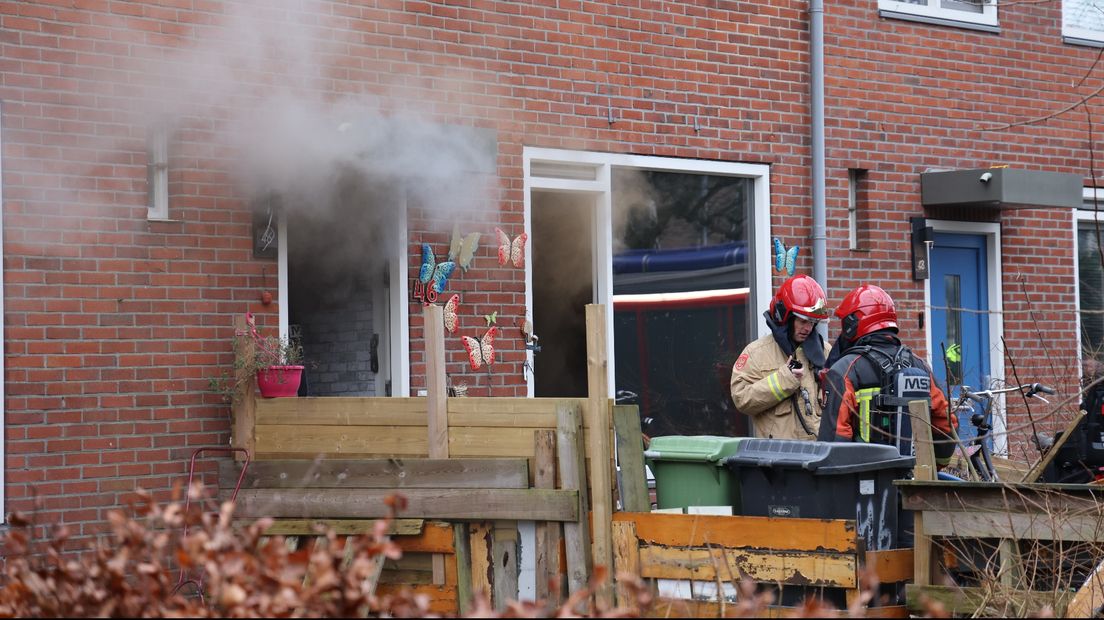 Brandweer in de Bottelroosstraat