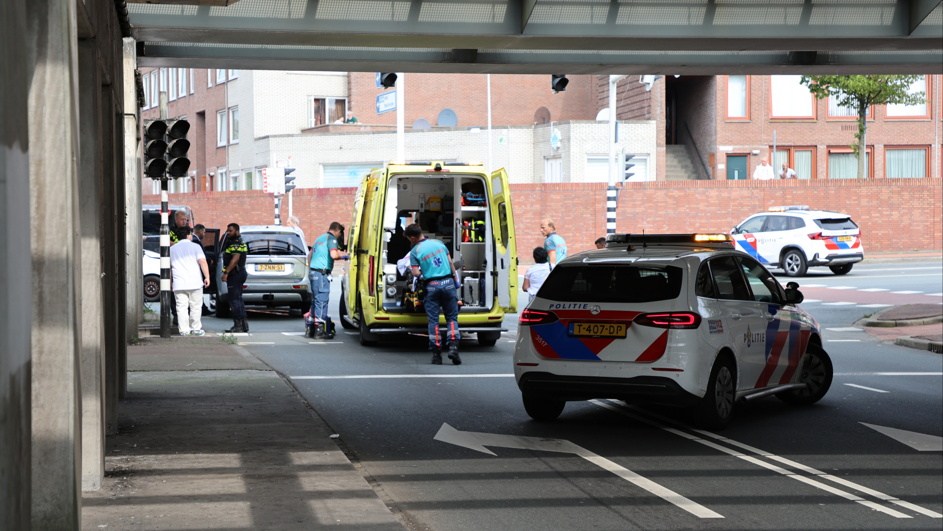 Man naar ziekenhuis na ongeluk met brandende gasfles in Oudheusden.