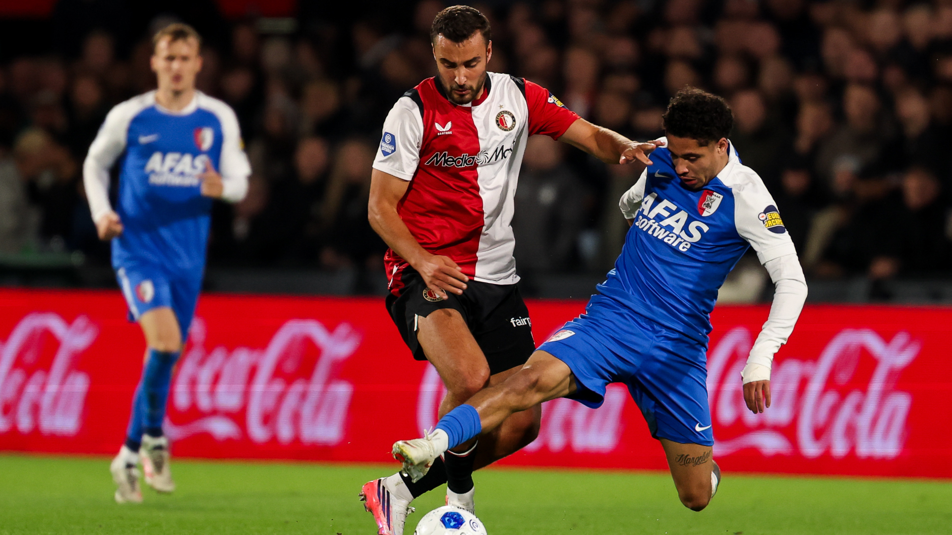 Feyenoord vecht in slotfase voor de drie punten