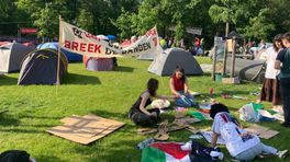 Demonstranten op Radboud Universiteit 'hebben geen plannen om te vertrekken'