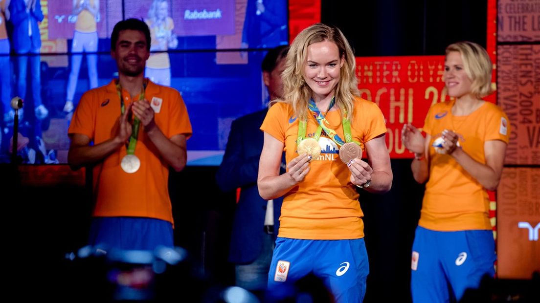 Anna van der Breggen won in 2016 goud en brons op de Spelen in Rio de Janeiro