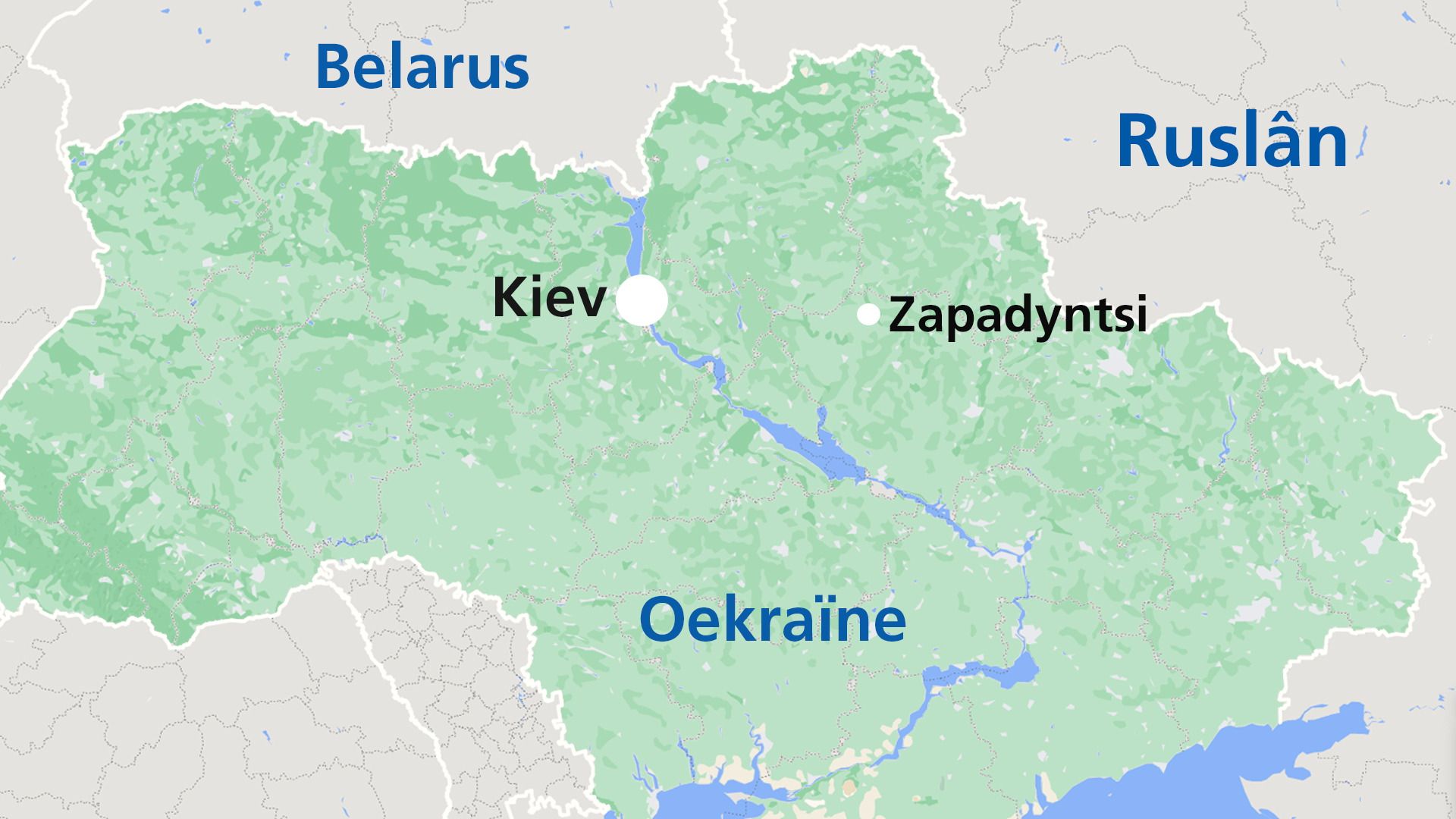 De lizzing fan Zapadyntsi yn Oekraïne