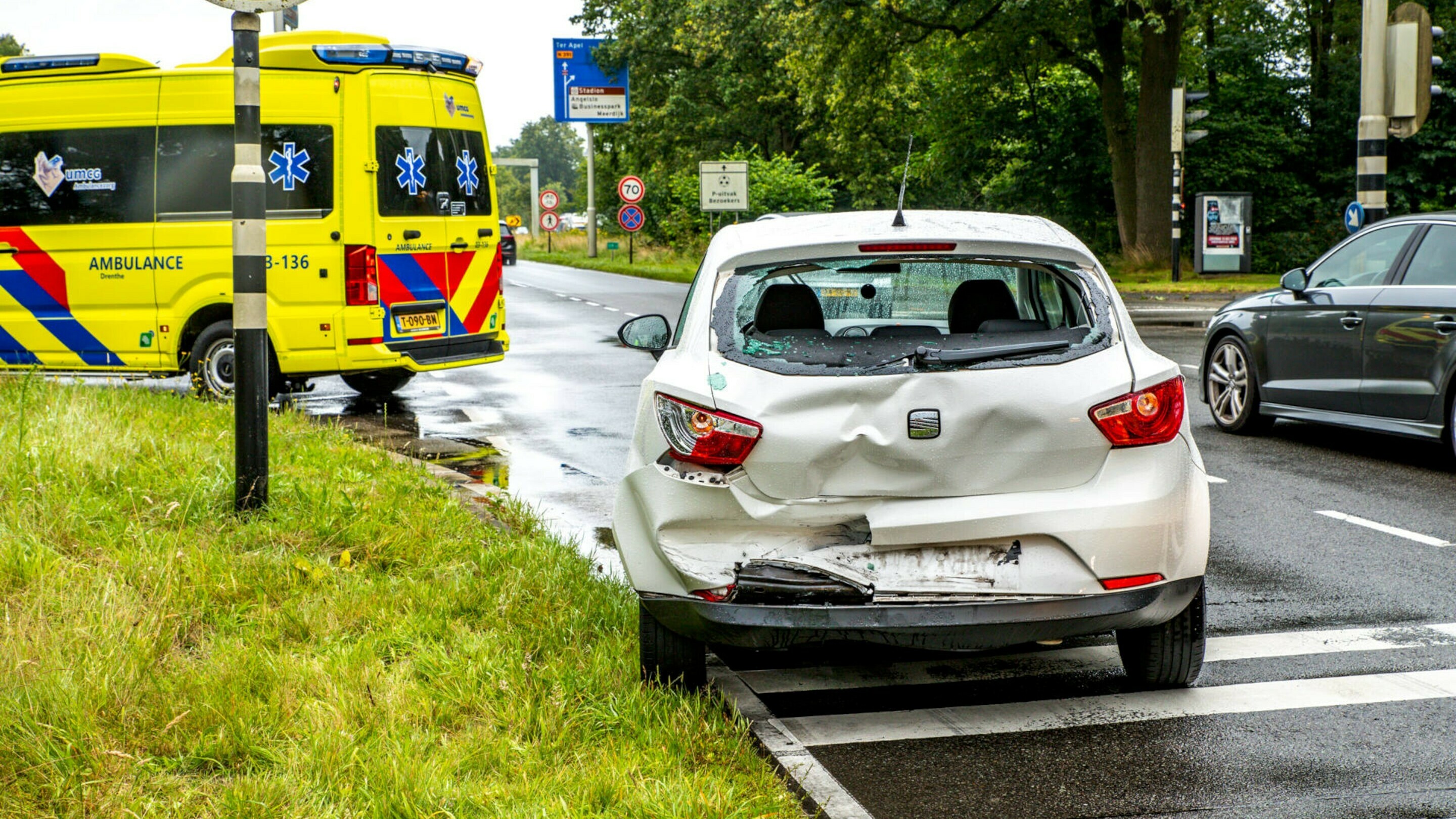 Gewonde Bij Kop-staartbotsing In Emmen - RTV Drenthe